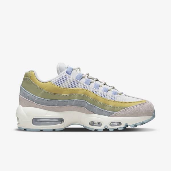 Αθλητικά Παπούτσια Nike Air Max 95 γυναικεια ανοιχτο μπλε Ελιά | NK973THF