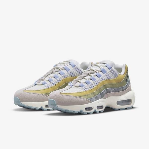 Αθλητικά Παπούτσια Nike Air Max 95 γυναικεια ανοιχτο μπλε Ελιά | NK973THF