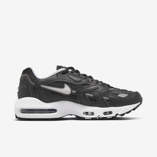 Αθλητικά Παπούτσια Nike Air Max 96 2 γυναικεια μαυρα μεταλλικός ασημι ασπρα | NK164UYR