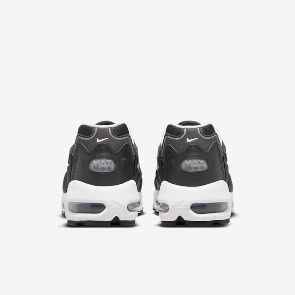 Αθλητικά Παπούτσια Nike Air Max 96 2 γυναικεια μαυρα μεταλλικός ασημι ασπρα | NK164UYR