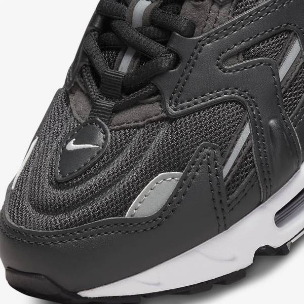 Αθλητικά Παπούτσια Nike Air Max 96 2 γυναικεια μαυρα μεταλλικός ασημι ασπρα | NK164UYR