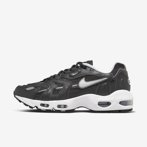 Αθλητικά Παπούτσια Nike Air Max 96 2 γυναικεια μαυρα μεταλλικός ασημι ασπρα | NK164UYR