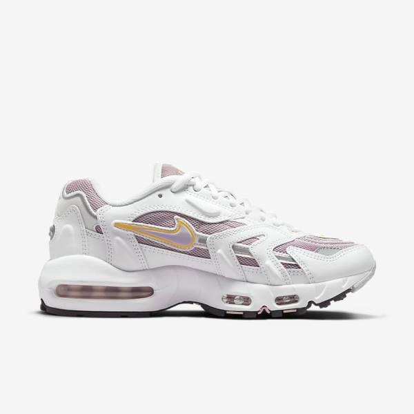 Αθλητικά Παπούτσια Nike Air Max 96 2 γυναικεια ασπρα μωβ ροζ μωβ | NK480UNL