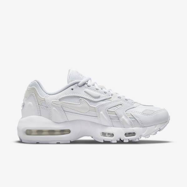 Αθλητικά Παπούτσια Nike Air Max 96 2 γυναικεια ασπρα Πλατίνα μεταλλικός ασημι ασπρα | NK837AKQ