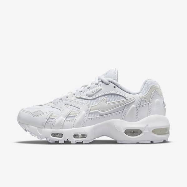 Αθλητικά Παπούτσια Nike Air Max 96 2 γυναικεια ασπρα Πλατίνα μεταλλικός ασημι ασπρα | NK837AKQ