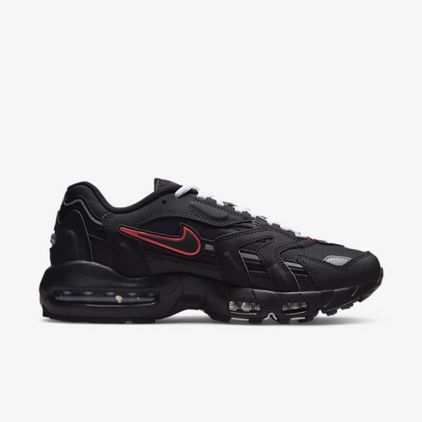 Αθλητικά Παπούτσια Nike Air Max 96 II ανδρικα μαυρα κοκκινα ασπρα | NK376AOX