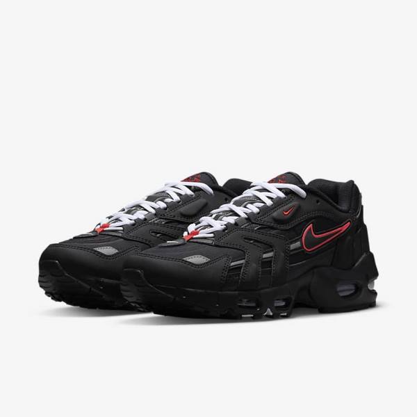 Αθλητικά Παπούτσια Nike Air Max 96 II ανδρικα μαυρα κοκκινα ασπρα | NK376AOX