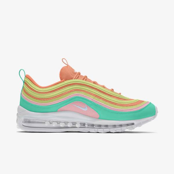 Αθλητικά Παπούτσια Nike Air Max 97 By You Custom γυναικεια Πολύχρωμο | NK820UAJ