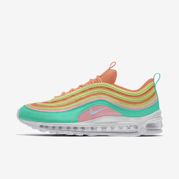 Αθλητικά Παπούτσια Nike Air Max 97 By You Custom γυναικεια Πολύχρωμο | NK820UAJ