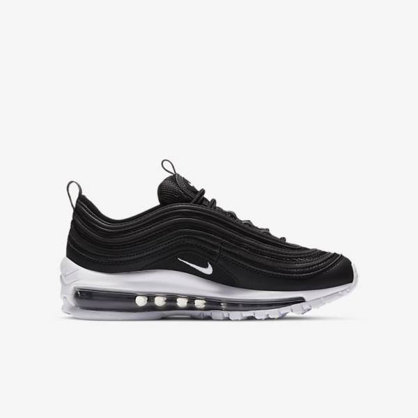 Αθλητικά Παπούτσια Nike Air Max 97 Older παιδικα μαυρα ασπρα | NK561MCP