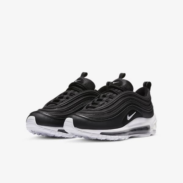 Αθλητικά Παπούτσια Nike Air Max 97 Older παιδικα μαυρα ασπρα | NK561MCP