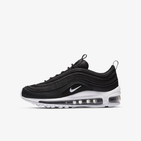 Αθλητικά Παπούτσια Nike Air Max 97 Older παιδικα μαυρα ασπρα | NK561MCP