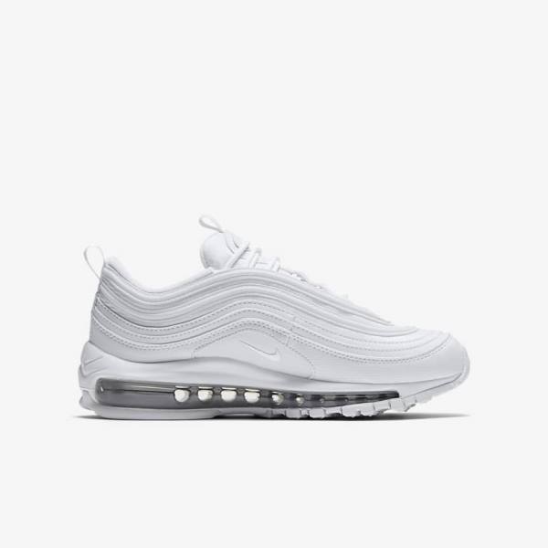 Αθλητικά Παπούτσια Nike Air Max 97 Older παιδικα ασπρα μεταλλικός ασημι ασπρα | NK834CAZ