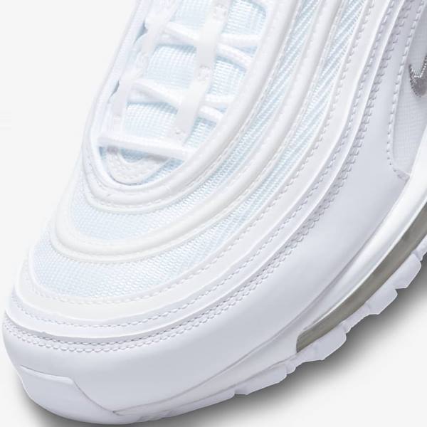 Αθλητικά Παπούτσια Nike Air Max 97 ανδρικα ασπρα μαυρα γκρι | NK267QKR