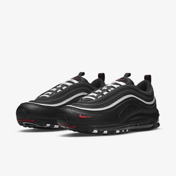 Αθλητικά Παπούτσια Nike Air Max 97 ανδρικα μαυρα κοκκινα ασπρα | NK351TKV