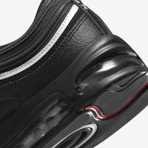 Αθλητικά Παπούτσια Nike Air Max 97 ανδρικα μαυρα κοκκινα ασπρα | NK351TKV