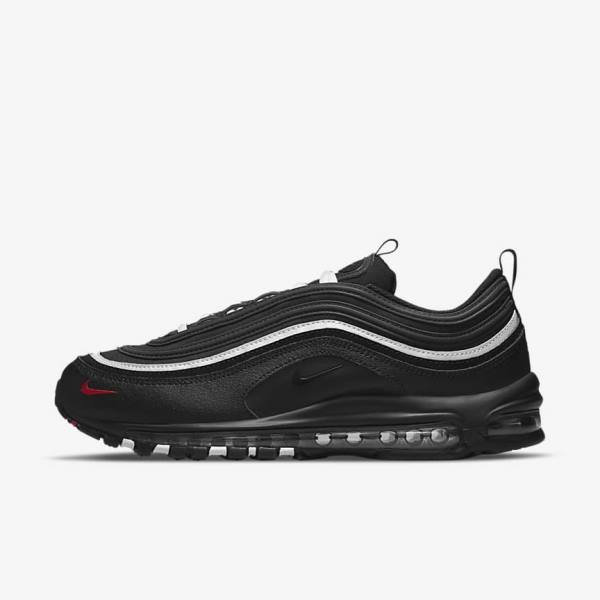 Αθλητικά Παπούτσια Nike Air Max 97 ανδρικα μαυρα κοκκινα ασπρα | NK351TKV