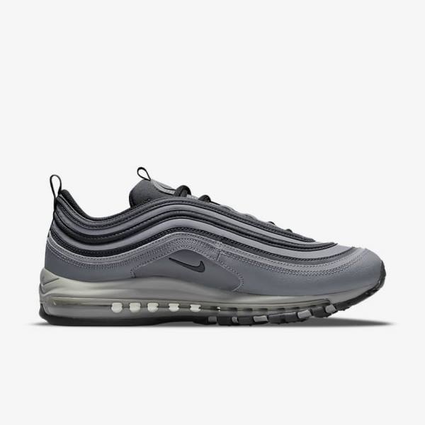 Αθλητικά Παπούτσια Nike Air Max 97 ανδρικα γκρι σκούρο γκρι μαυρα | NK804PUI