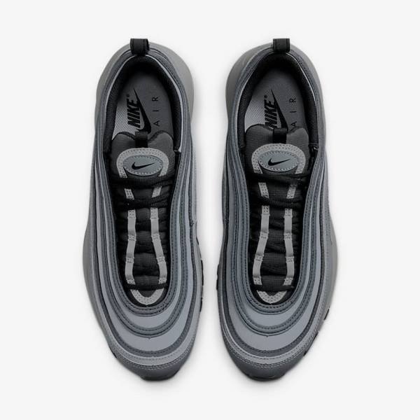 Αθλητικά Παπούτσια Nike Air Max 97 ανδρικα γκρι σκούρο γκρι μαυρα | NK804PUI