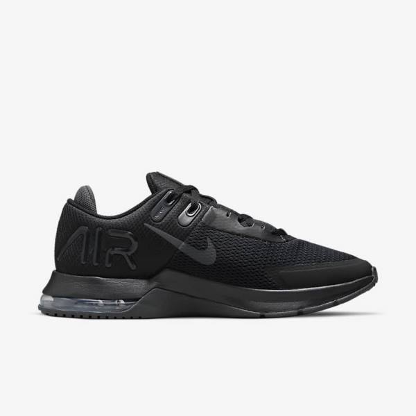 Αθλητικά Παπούτσια Nike Air Max Alpha Trainer 4 ανδρικα μαυρα σκούρο γκρι | NK827UDB