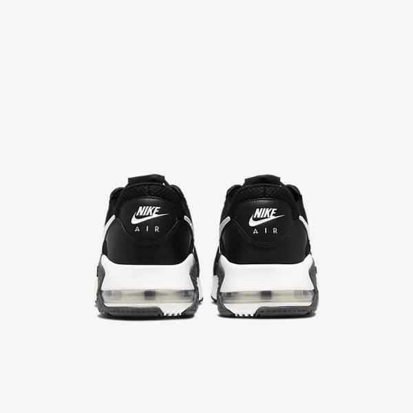 Αθλητικά Παπούτσια Nike Air Max Excee ανδρικα μαυρα σκούρο γκρι ασπρα | NK384ZFL