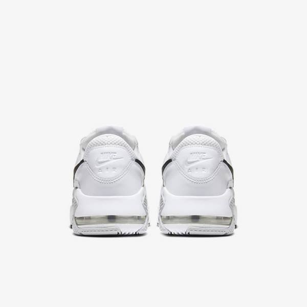 Αθλητικά Παπούτσια Nike Air Max Excee ανδρικα ασπρα Πλατίνα μαυρα | NK948FAG