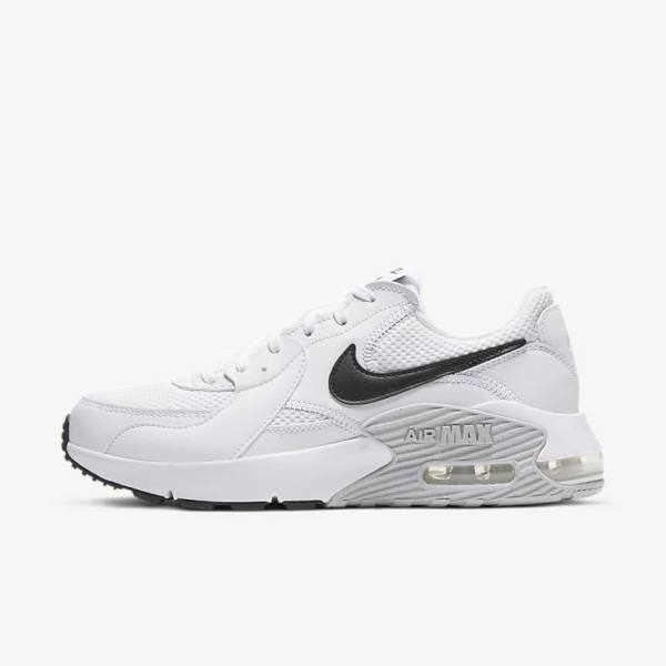 Αθλητικά Παπούτσια Nike Air Max Excee γυναικεια ασπρα Πλατίνα μαυρα | NK045MOZ