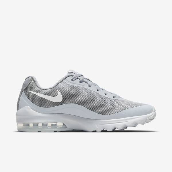 Αθλητικά Παπούτσια Nike Air Max Invigor ανδρικα γκρι ασπρα | NK746TRJ