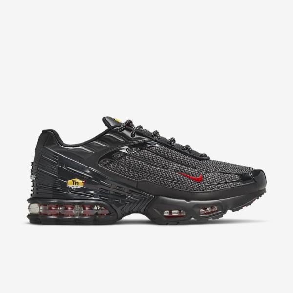 Αθλητικά Παπούτσια Nike Air Max Plus 3 ανδρικα μαυρα ασημι κοκκινα | NK975EXN