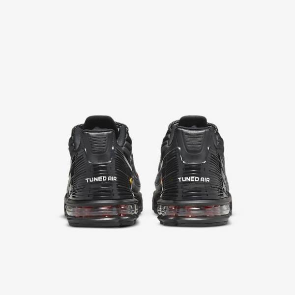 Αθλητικά Παπούτσια Nike Air Max Plus 3 ανδρικα μαυρα ασημι κοκκινα | NK975EXN