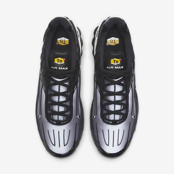 Αθλητικά Παπούτσια Nike Air Max Plus III ανδρικα μαυρα ασπρα | NK756NDL