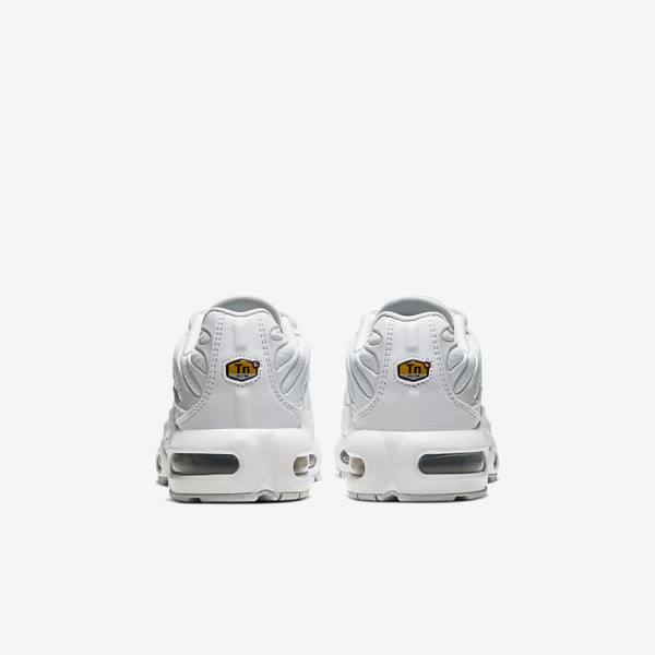 Αθλητικά Παπούτσια Nike Air Max Plus Older παιδικα ασπρα μεταλλικός ασημι ασπρα | NK092LDV