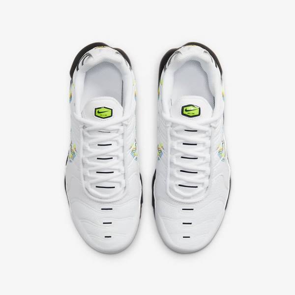 Αθλητικά Παπούτσια Nike Air Max Plus Older παιδικα ασπρα γκρι μπλε | NK094XSC