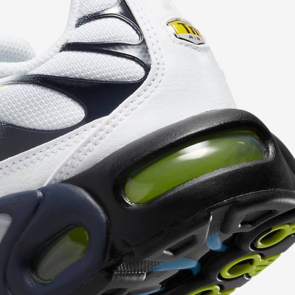 Αθλητικά Παπούτσια Nike Air Max Plus Older παιδικα ασπρα γκρι μπλε | NK094XSC