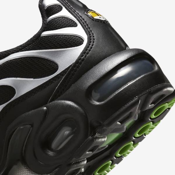 Αθλητικά Παπούτσια Nike Air Max Plus Older παιδικα μαυρα πρασινο μεταλλικός ασημι μαυρα | NK345CLI