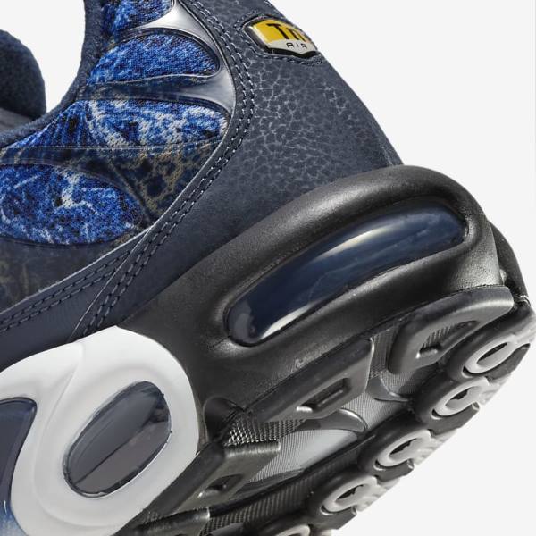 Αθλητικά Παπούτσια Nike Air Max Plus ανδρικα σκουρο μπλε ασπρα μαυρα σκουρο μπλε | NK170RIG