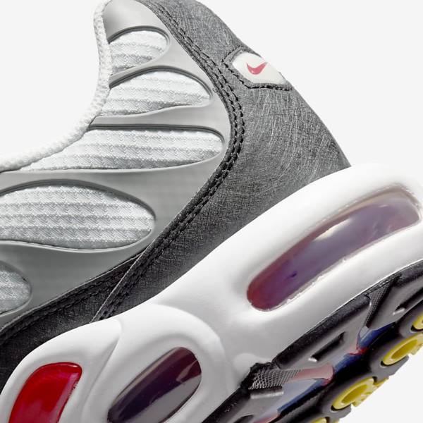 Αθλητικά Παπούτσια Nike Air Max Plus ανδρικα γκρι μαυρα κοκκινα | NK537VQU