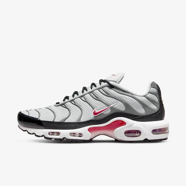 Αθλητικά Παπούτσια Nike Air Max Plus ανδρικα γκρι μαυρα κοκκινα | NK537VQU