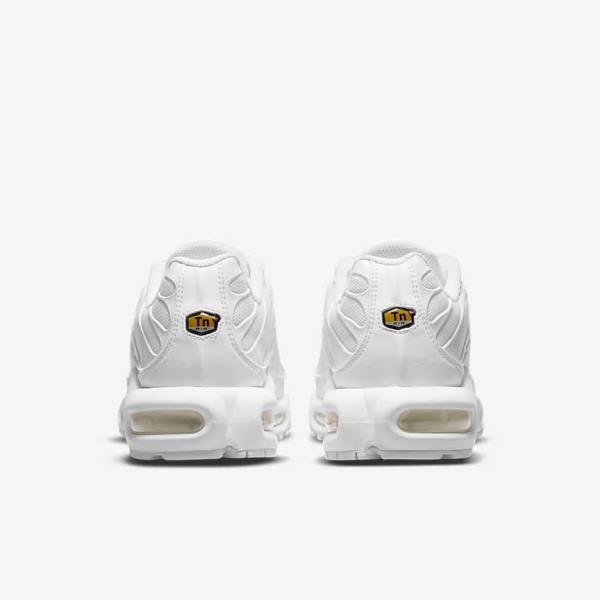 Αθλητικά Παπούτσια Nike Air Max Plus γυναικεια ασπρα Πλατίνα ασπρα | NK912IMH