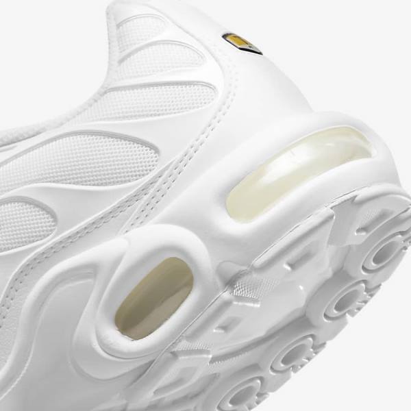 Αθλητικά Παπούτσια Nike Air Max Plus γυναικεια ασπρα Πλατίνα ασπρα | NK912IMH