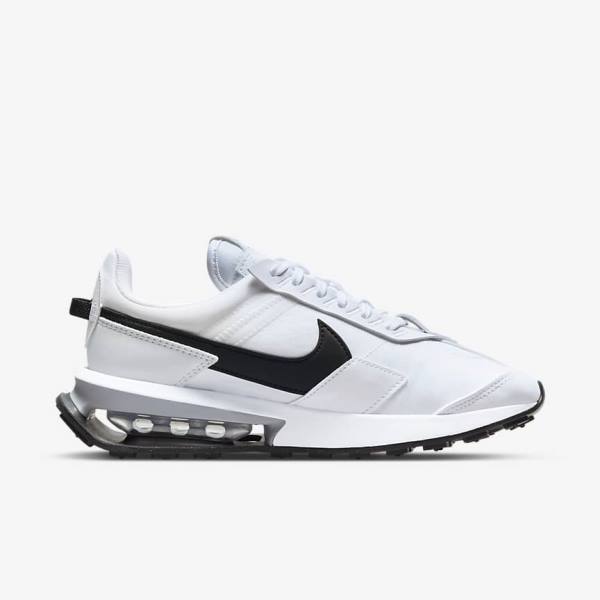 Αθλητικά Παπούτσια Nike Air Max Pre-Day γυναικεια ασπρα μεταλλικός ασημι μαυρα | NK237AIB