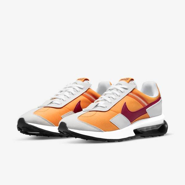 Αθλητικά Παπούτσια Nike Air Max Pre-Day ανδρικα ασπρα μπορντο | NK270PCH