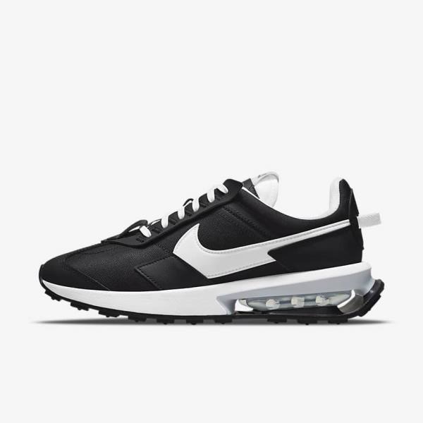 Αθλητικά Παπούτσια Nike Air Max Pre-Day γυναικεια μαυρα μεταλλικός ασημι ασπρα | NK539TZH