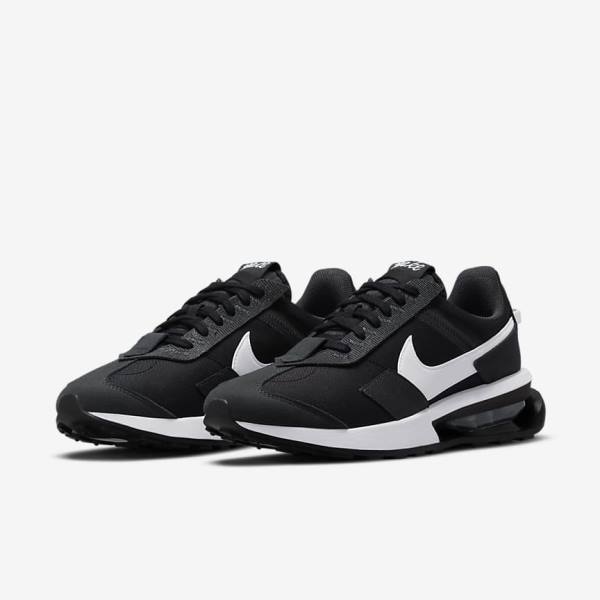 Αθλητικά Παπούτσια Nike Air Max Pre-Day ανδρικα μαυρα σκούρο γκρι ασπρα | NK651PEH