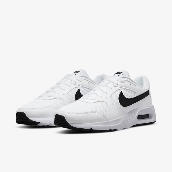 Αθλητικά Παπούτσια Nike Air Max SC ανδρικα ασπρα μαυρα | NK015KQM