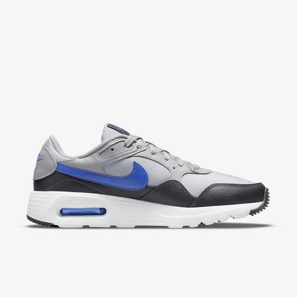 Αθλητικά Παπούτσια Nike Air Max SC ανδρικα ανοιχτο γκρι σκούρο γκρι ασπρα μπλε ρουά | NK483OWA