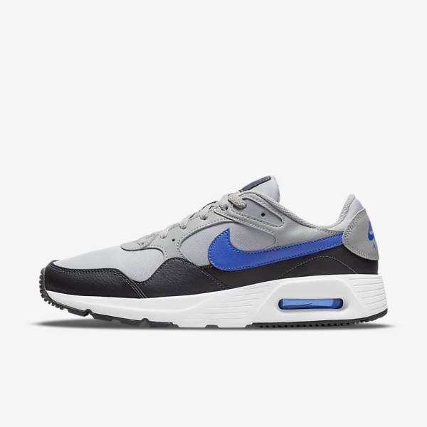 Αθλητικά Παπούτσια Nike Air Max SC ανδρικα ανοιχτο γκρι σκούρο γκρι ασπρα μπλε ρουά | NK483OWA