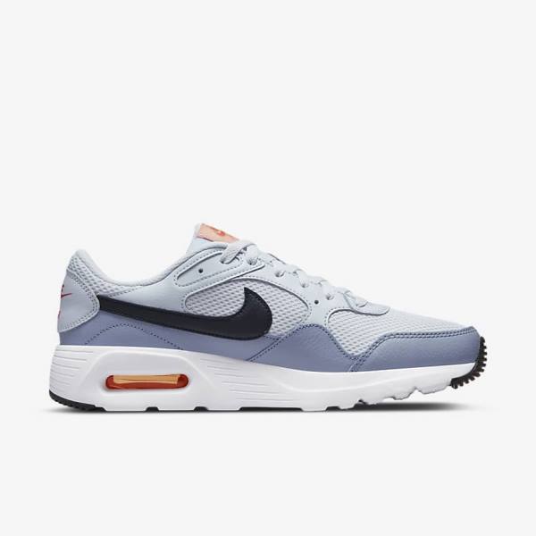 Αθλητικά Παπούτσια Nike Air Max SC ανδρικα Πλατίνα ασπρα μαυρα | NK796NZG