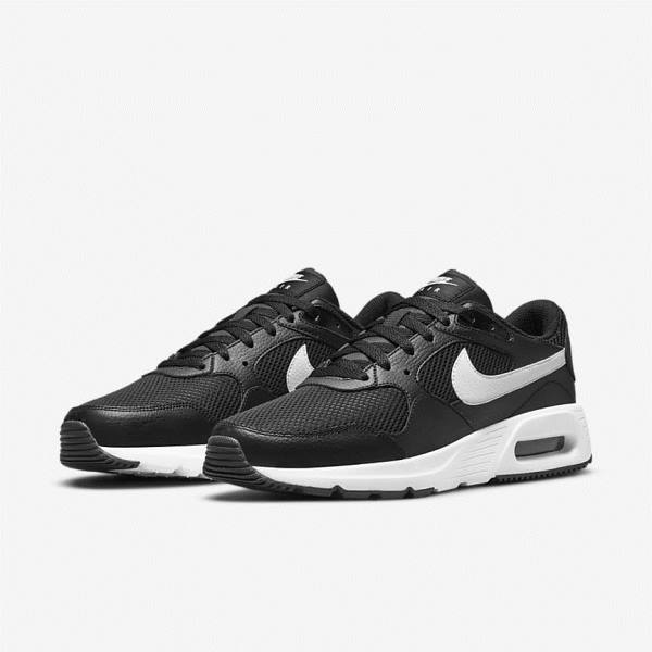 Αθλητικά Παπούτσια Nike Air Max SC ανδρικα μαυρα ασπρα | NK814EWT