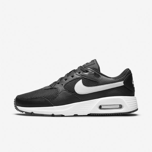 Αθλητικά Παπούτσια Nike Air Max SC ανδρικα μαυρα ασπρα | NK814EWT